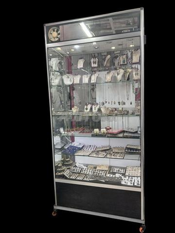 Vitrine en aluminium 230 110 50 - 2