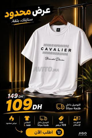 T-shirts Homme - Excellente Qualité - 109 MAD - 2