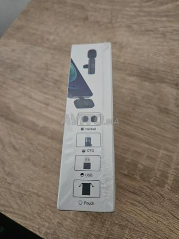 ميكروفون لافاليير لاسلكي بشريحة 2.4G - 2