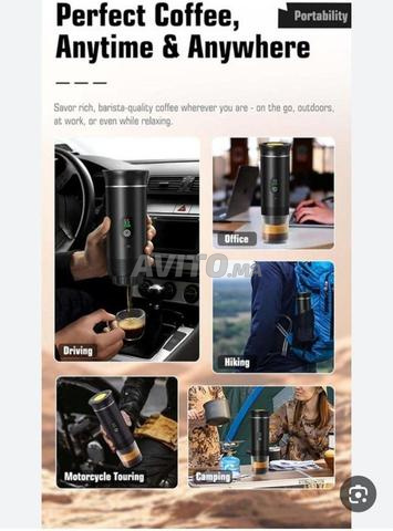 Je propose une nouvelle machine à café portable à utiliser n'importe où. - 2