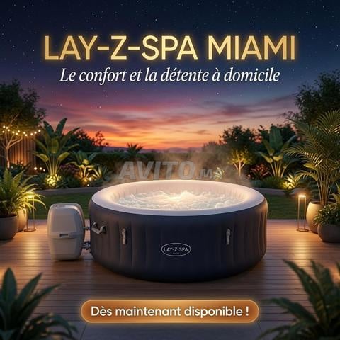 Bain à remous 180 x 66 CM - 2 à 4 Personnes - RF - 2