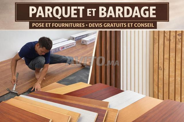 Parquet et bardage