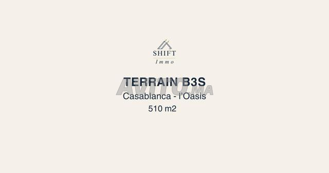 Terrain B3S à l'Oasis de 510m² à vendre