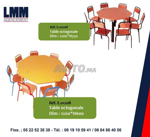 Mobilier scolaire  الأثاث المدرسي - 2