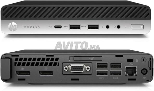 Hp Prodesk 600 G3 Mini-Intel i5-8ème Gén-8go-256go - 2