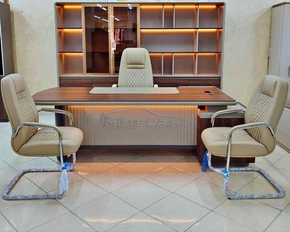 Bureau président avec retour et table basse - 2