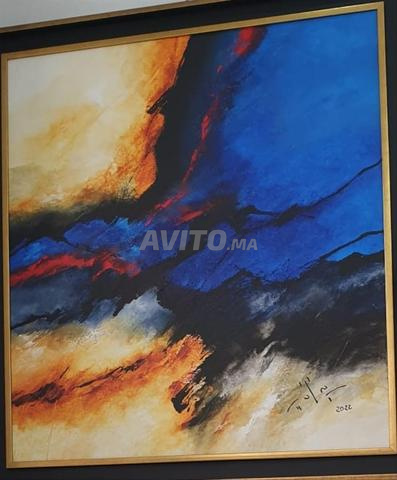 Tableaux signés par l'artiste Moa Bennani - 2