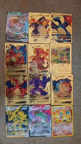 Collection de 12 très belles cartes de jeu rares