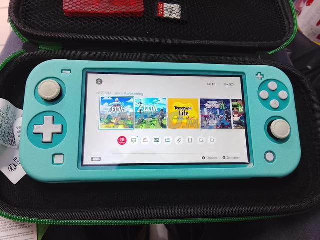 Nintendo Switch Lite flashée en parfait état