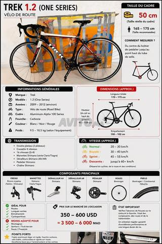 Vélos (Trek, Giant, Masi)