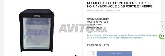 REFRIGERATEUR SCHNEIDER MINI BAR 36L - 2