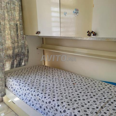 Lit enfant avec placard et rangement - 2