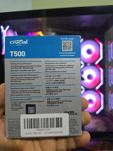 Disque SSD Crucial T500 PRO 1tb 7300Mb/s - 2