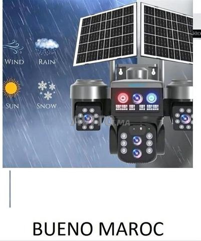 Partager Caméra 4G Solaire - 5 LENS 2 Panneaux 3ES