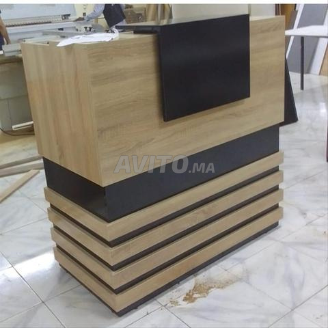 Bureau d'accueil avec caisson SD - 2