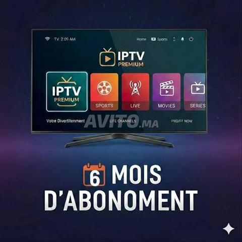 ABONNEMENT 1 AN IPTV ET 6 MOIS PRO 4K EFPE