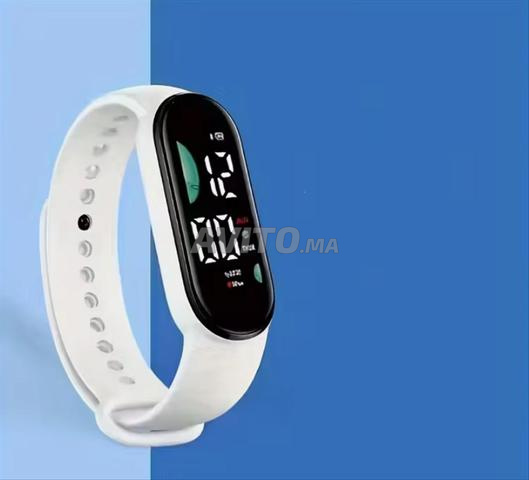 Montre numérique de sport unisexe - 2
