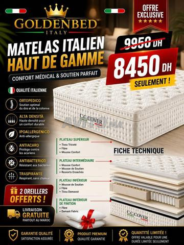 matelas Italia haut gamme