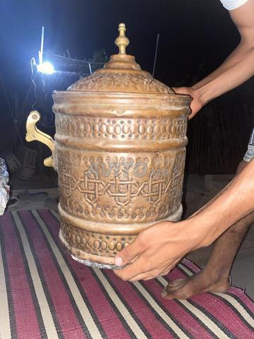 بابور نحاسي قديم مزخرف للبيع - 2