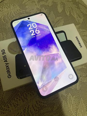 Samsung Galaxy A55 5G neuf avec boîte.
