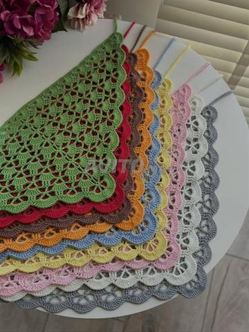 Bandeau crochet fait main