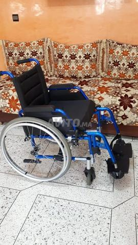 Fauteuil roulant en aluminium pliable - 2