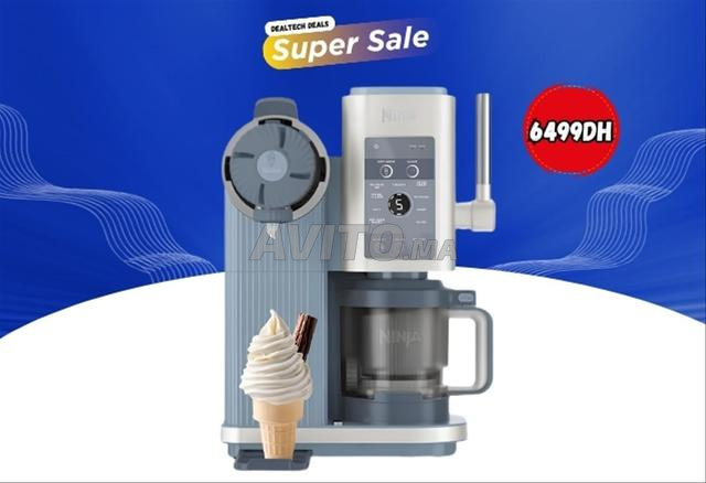 آلة صنع الآيس كريم نينجا كريمي سويرل NC702EU - 13 في 1
