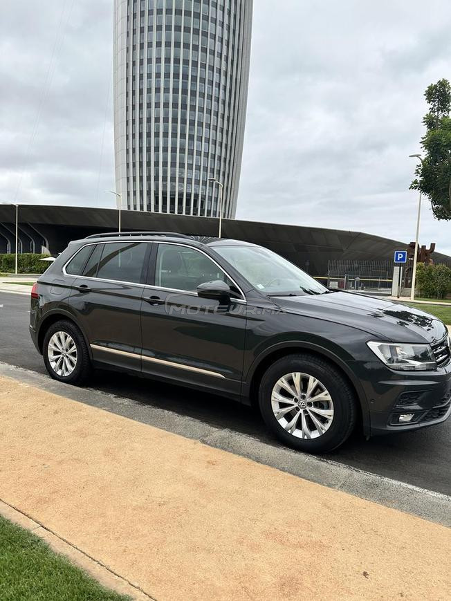VW Tiguan en cours de dédouanement 