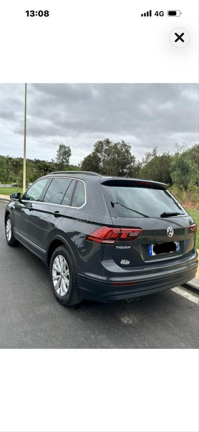 VW Tiguan en court de dédouanement 