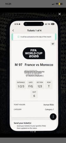 Maroc vs France - 2