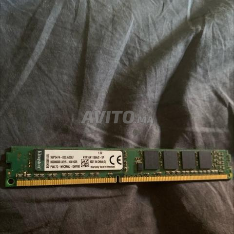 ذاكرة وصول عشوائي كينغستون 2 جيجابايت DDR3 1600 ميجاهرتز لأجهزة الكمبيوتر المكتبية