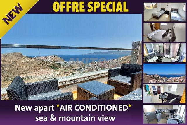 Appartement vue sur mer et montagne (tout neuf)