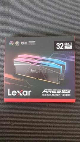 DDR5 ليكسار 32 جيجا (2x16) 6400 ميجاهرتز CL 32 جديد