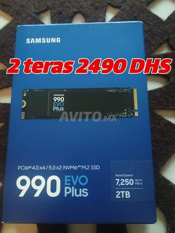 SSD NVME 990 EVO PLUS 2 تيرابايت جديد لم يفتح أبداً