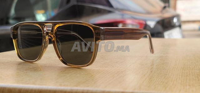 Lunettes de Soleil Polarisées Monture Transparente - 2