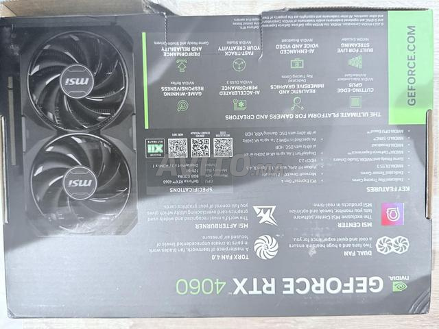 بطاقة رسومات MSI 4060 8 جيجا VRAM Ventus OC - 2