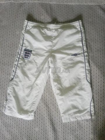 Short de sport Angleterre (England) blanc - 2