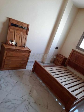 Chambre à coucher sans Mario en bois de lit - 2