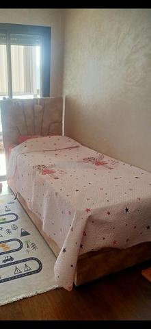 2 lits avec matelas et rangement - 2