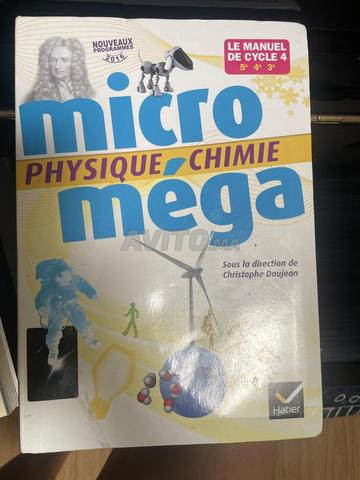 2 manuels cycle 4 (SVT et Physique chimie) - 2