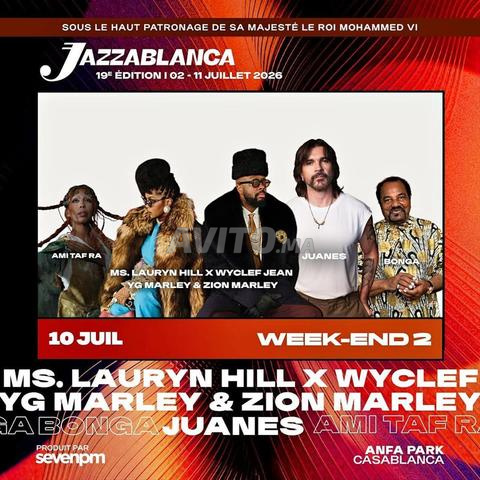 Pass Jazzablanca Vendredi 09 Lauryn Hill Juanes
