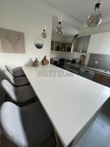 Appartement à louer 3 CH Meublé à Dar Bouazza