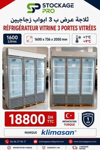 Réfrigérateur vitrine 3 portes – 1600 L