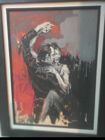 Huile sur toile signée - 2