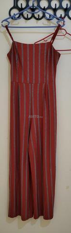 Combinaison Bershka rayée – Taille L