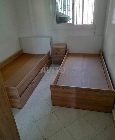 2 chambres. 2 matelas