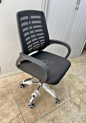 Chaise opérateur avec roulette en inox