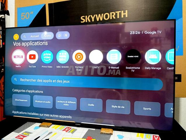 تلفزيون Skyworth 50 بوصة UHD 4K - 2