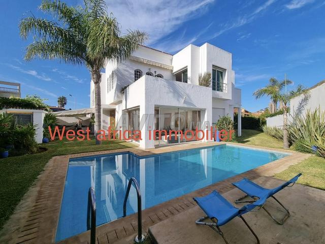Villa avec piscine à Harhoura