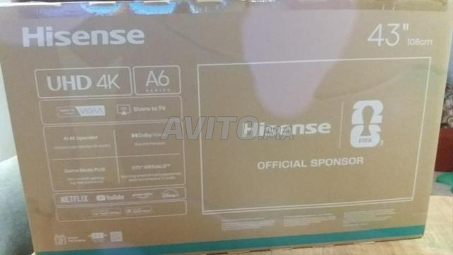 Télévision Hisense 43 pouces - 2